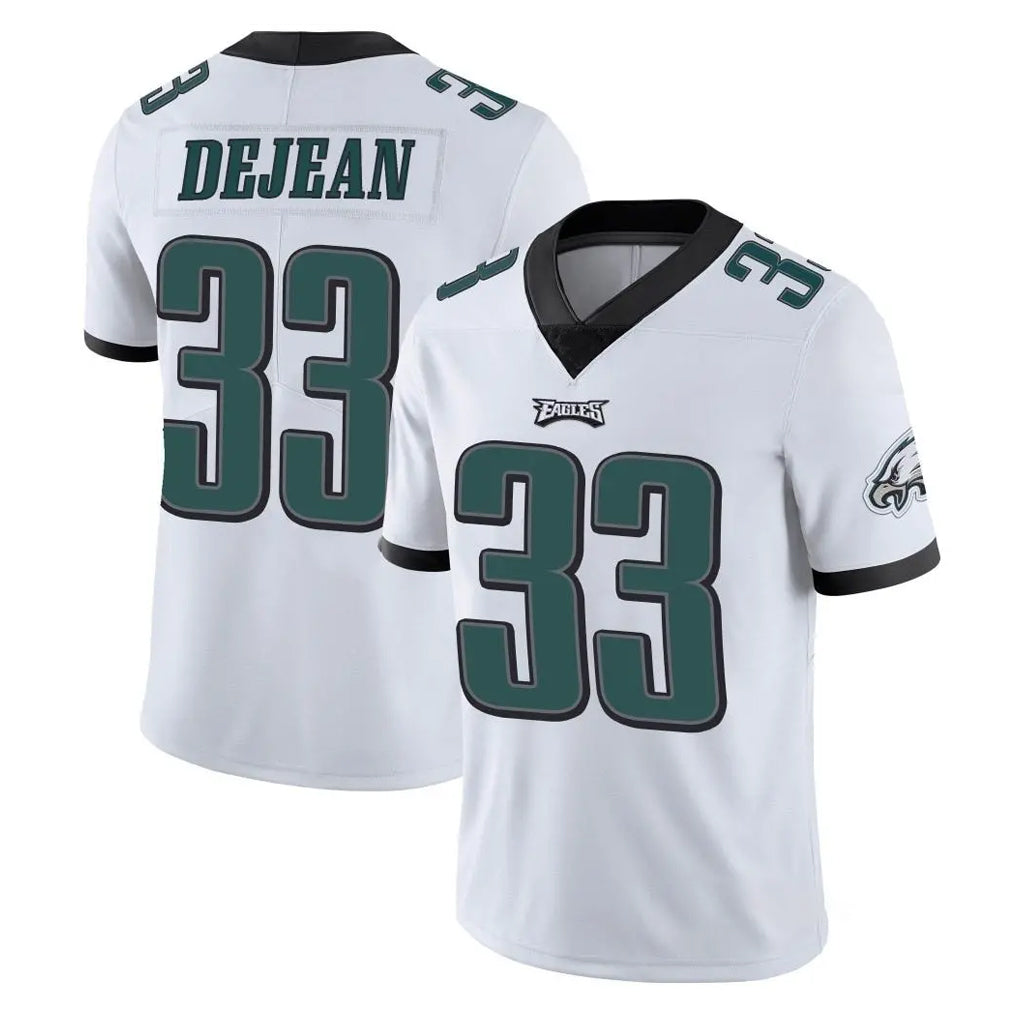 Tuec P.Eagles #33 Cooper DeJean Player White Limited Vapor Untouchable Home Game Stitched Jerseys