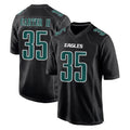 Tuec P.Eagles #35 Michael Carter II Player Carbon Black Fashion Home Game Stitched Jerseys