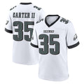 Tuec P.Eagles #35 Michael Carter II Player White Game Home Stitched Jerseys