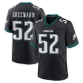Tuec P.Eagles #52 Jonathan Greenard Player Black Game Home Stitched Jerseys