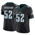 Tuec P.Eagles #52 Jonathan Greenard Player Black Limited Vapor F.U.S.E. Home Game Stitched Jerseys