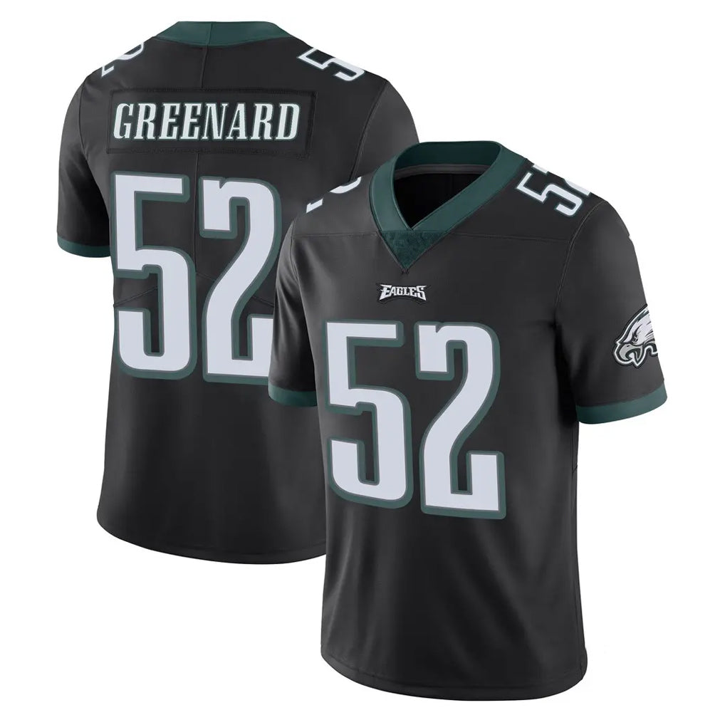 Tuec P.Eagles #52 Jonathan Greenard Player Black Limited Vapor Untouchable Home Game Stitched Jerseys