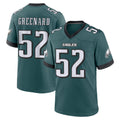 Tuec P.Eagles #52 Jonathan Greenard Player Green Home Game Stitched Jerseys