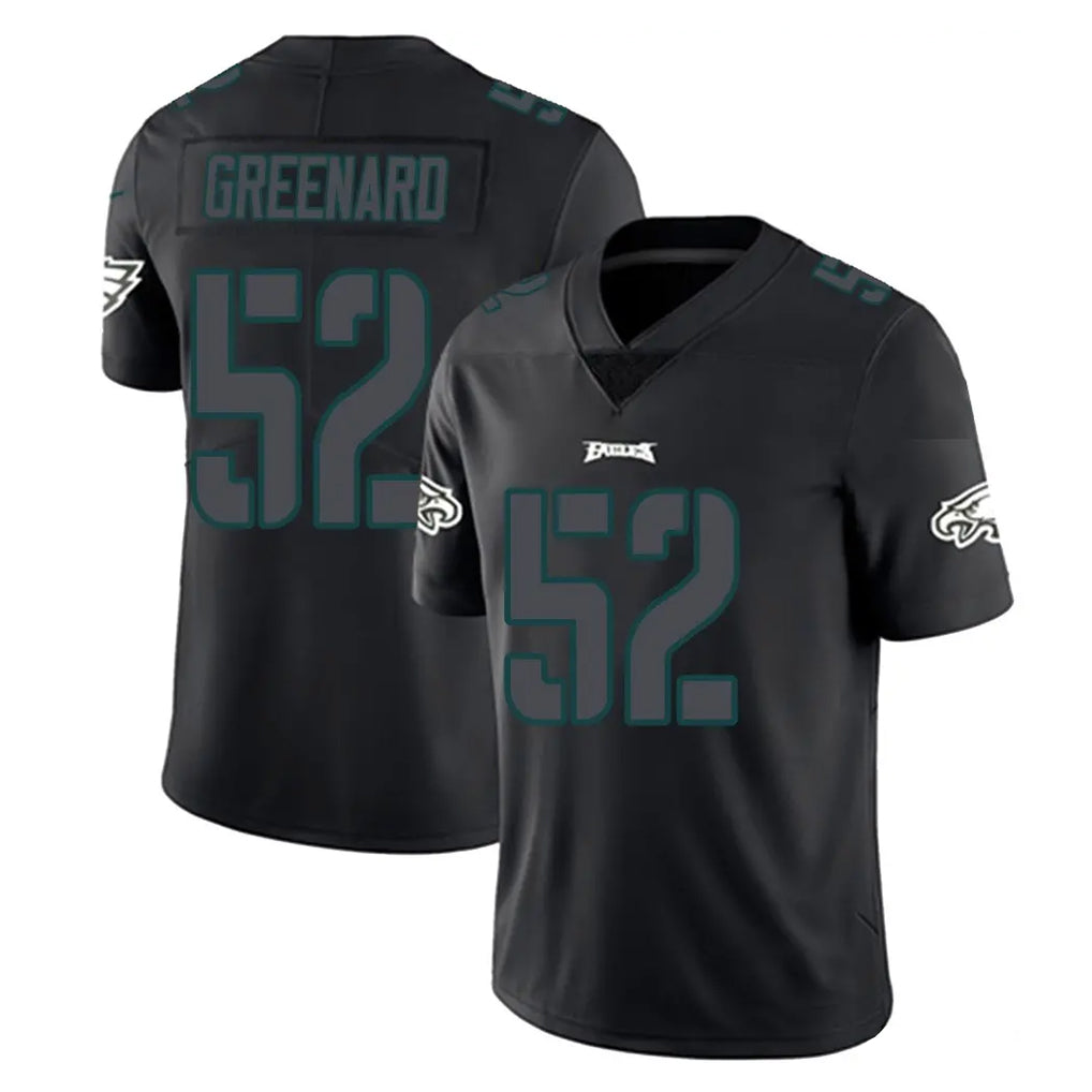 Tuec P.Eagles #52 Jonathan Greenard Player Limited Black Impact Home Game Stitched Jerseys