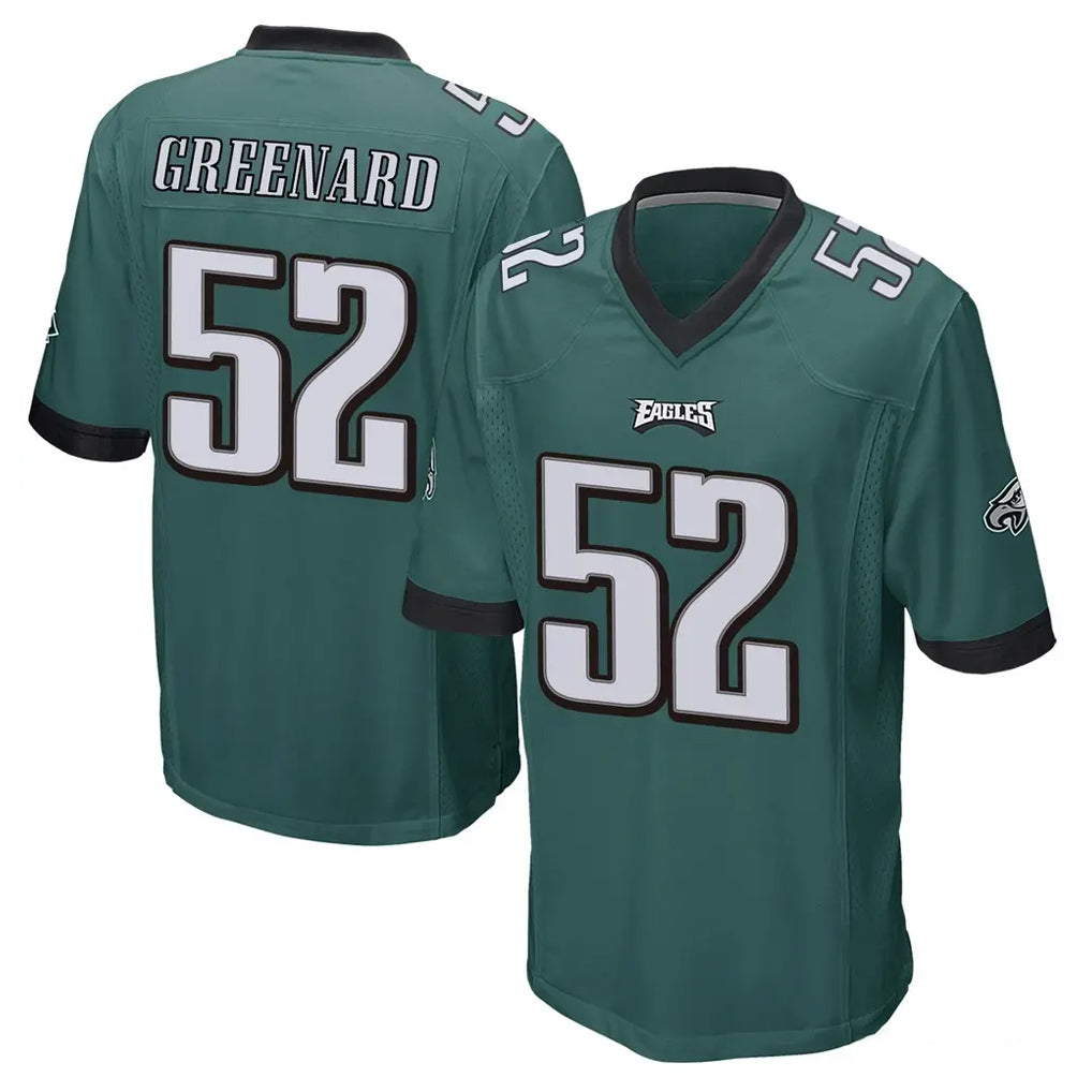 Tuec P.Eagles #52 Jonathan Greenard Player Team Color Green Home Game Stitched Jerseys