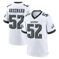 Tuec P.Eagles #52 Jonathan Greenard Player White Game Home Stitched Jerseys