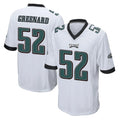 Tuec P.Eagles #52 Jonathan Greenard Player White Home Game Stitched Jerseys