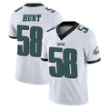 Tuec P.Eagles #58 Jalyx Hunt Player White Limited Vapor Untouchable Home Game Stitched Jerseys