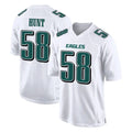 Tuec P.Eagles #58 Jalyx Hunt Player White Tundra Fashion Home Game Stitched Jerseys