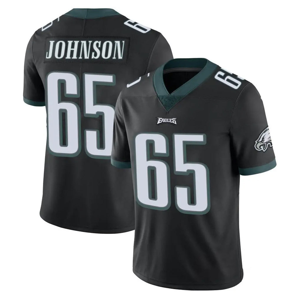 Tuec P.Eagles #65 Lane Johnson Player Black Limited Vapor Untouchable Home Game Stitched Jerseys