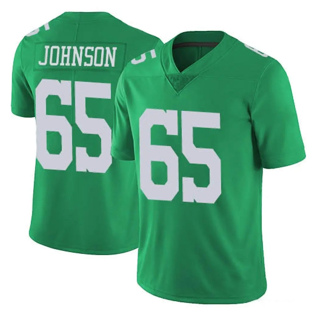 Tuec P.Eagles #65 Lane Johnson Player Green Limited Vapor Untouchable Home Game Stitched Jerseys