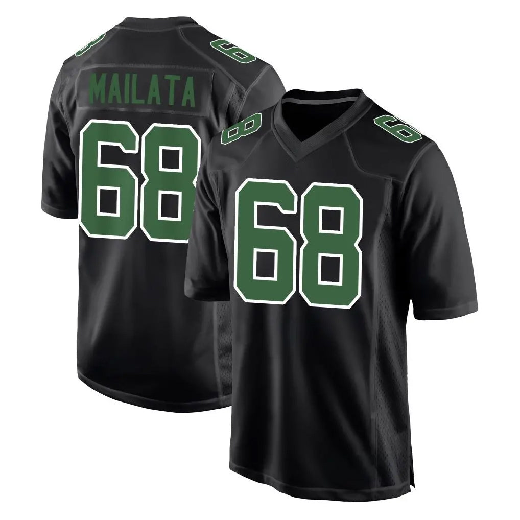 Tuec P.Eagles #68 Jordan Mailata Player Carbon Green Fashion Home Game Stitched Jerseys