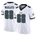 Tuec P.Eagles #68 Jordan Mailata Player White Limited Vapor F.U.S.E. Home Game Stitched Jerseys