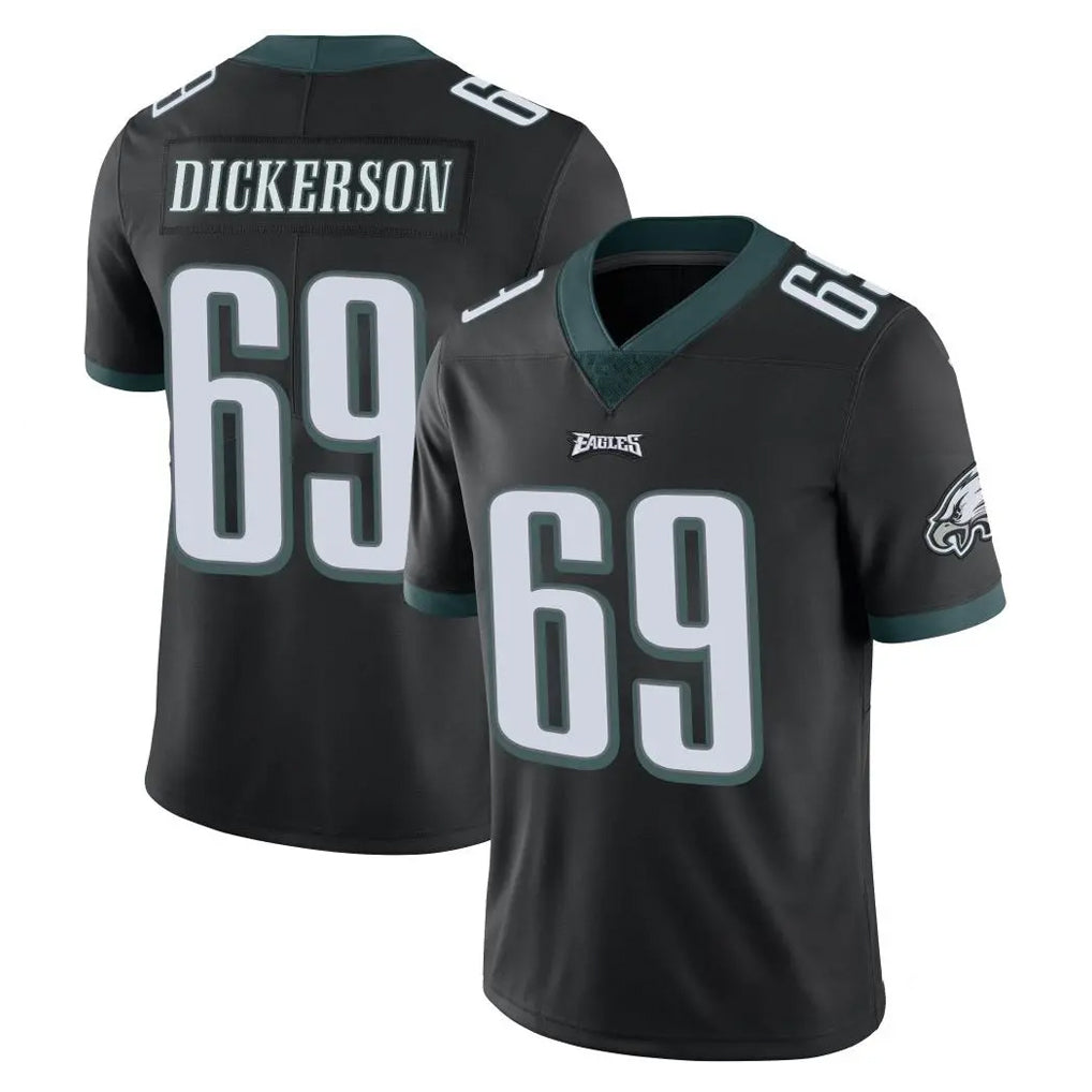 Tuec P.Eagles #69 Landon Dickerson Player Black Limited Vapor Untouchable Home Game Stitched Jerseys