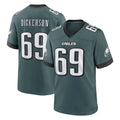 Tuec P.Eagles #69 Landon Dickerson Player Green Home Game Stitched Jerseys