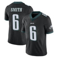 Tuec P.Eagles #6 DeVonta Smith Player Black Limited Vapor Untouchable Home Game Stitched Jerseys