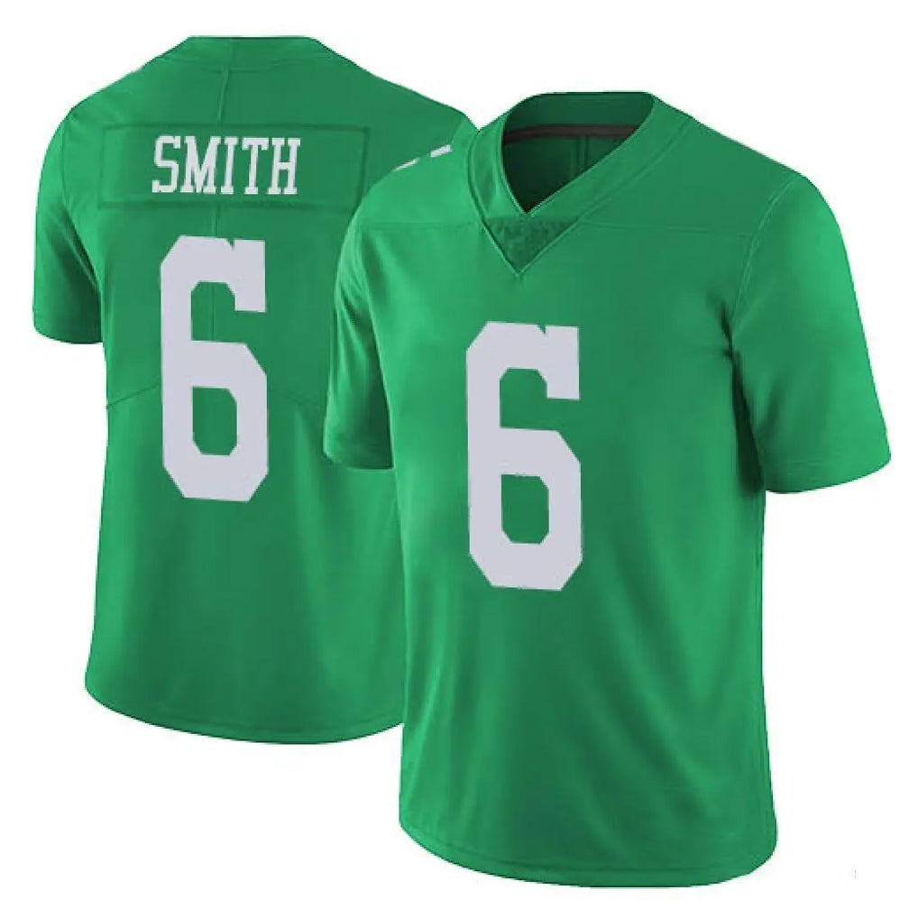 Tuec P.Eagles #6 DeVonta Smith Player Green Limited Vapor Untouchable Home Game Stitched Jerseys