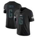 Tuec P.Eagles #6 DeVonta Smith Player Limited Black Impact Home Game Stitched Jerseys