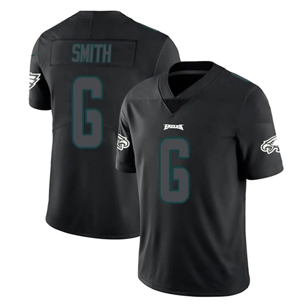 Tuec P.Eagles #6 DeVonta Smith Player Limited Black Impact Home Game Stitched Jerseys
