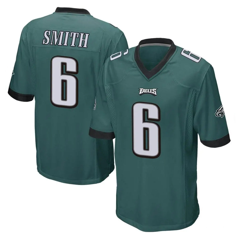 Tuec P.Eagles #6 DeVonta Smith Player Team Color Green Home Game Stitched Jerseys