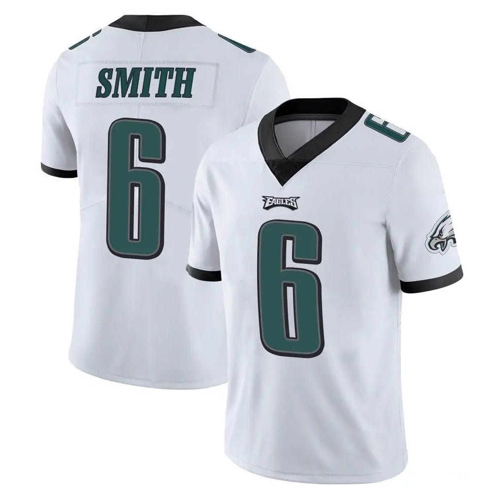 Tuec P.Eagles #6 DeVonta Smith Player White Limited Vapor Untouchable Home Game Stitched Jerseys