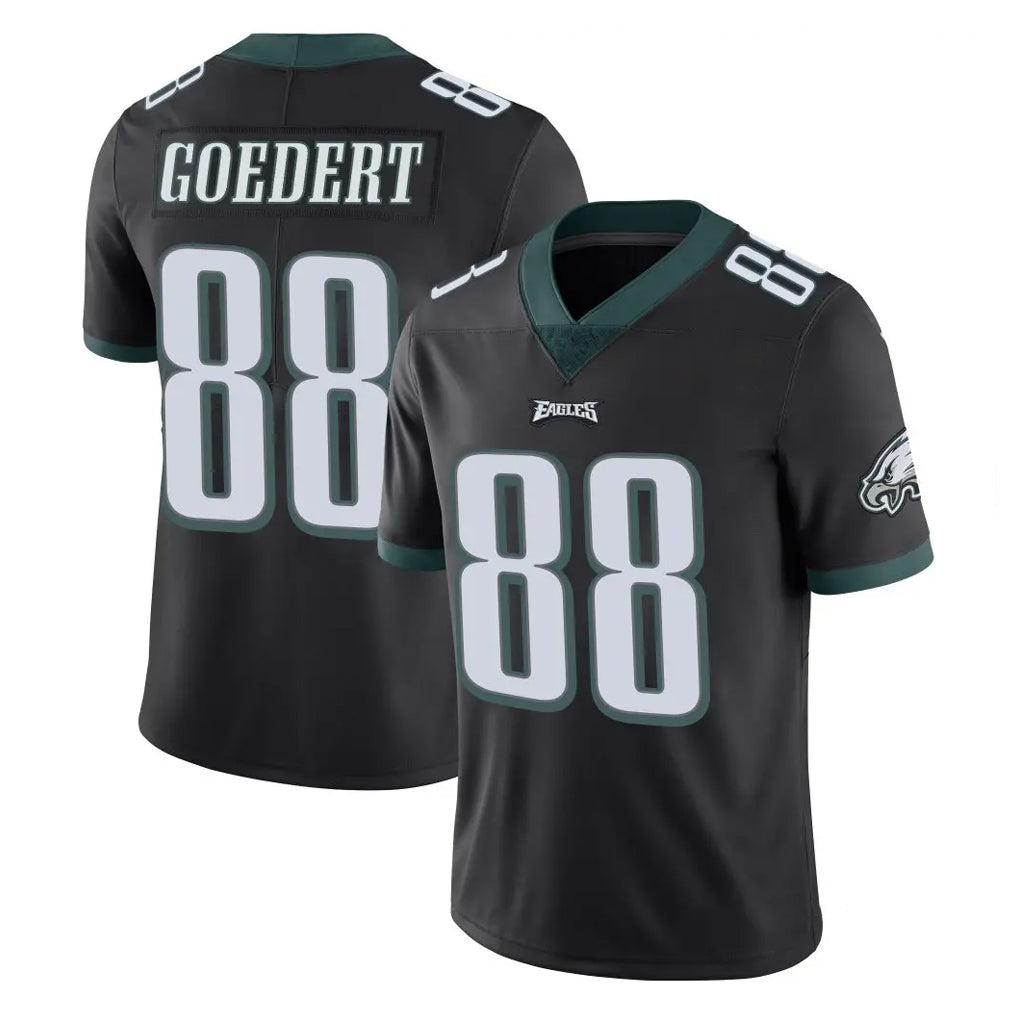 Tuec P.Eagles #88 Dallas Goedert Player Black Limited Vapor Untouchable Home Game Stitched Jerseys