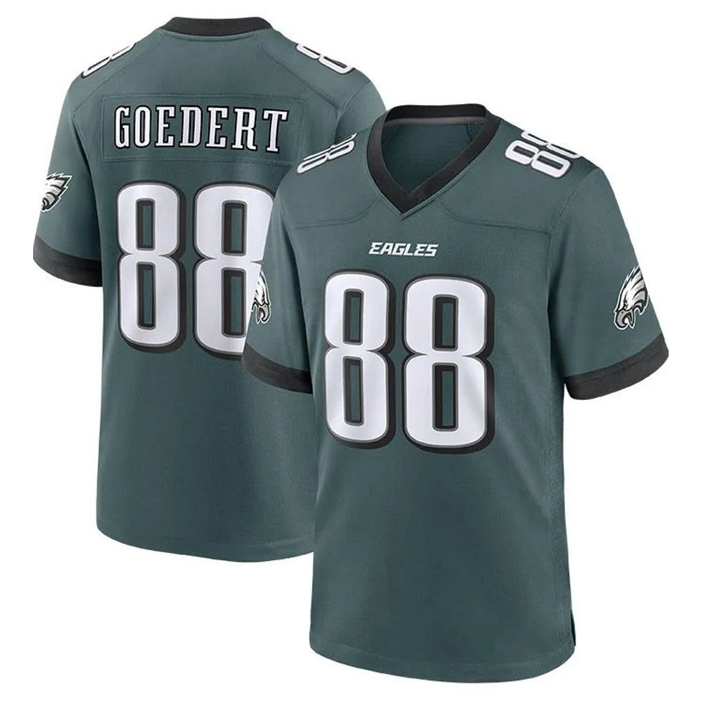 Tuec P.Eagles #88 Dallas Goedert Player Green Home Game Stitched Jerseys