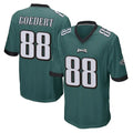 Tuec P.Eagles #88 Dallas Goedert Player Team Color Green Home Game Stitched Jerseys