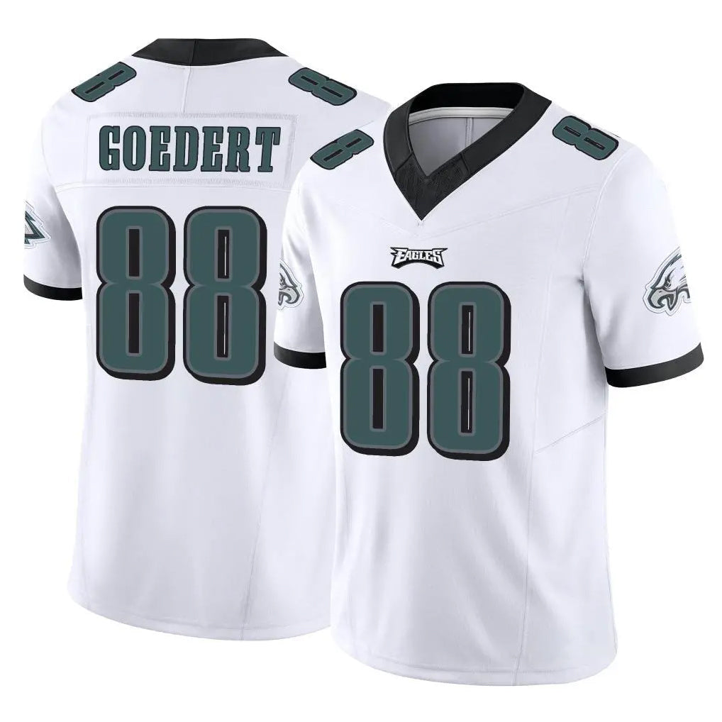 Tuec P.Eagles #88 Dallas Goedert Player White Limited Vapor F.U.S.E. Home Game Stitched Jerseys