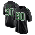 Tuec P.Eagles #90 Jordan Davis Player Carbon Green Fashion Home Game Stitched Jerseys