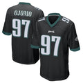 Tuec P.Eagles #97 Moro Ojomo Player Black Home Game Stitched Jerseys