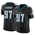 Tuec P.Eagles #97 Moro Ojomo Player Black Limited Vapor F.U.S.E. Home Game Stitched Jerseys