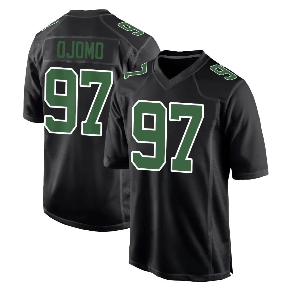 Tuec P.Eagles #97 Moro Ojomo Player Carbon Green Fashion Home Game Stitched Jerseys