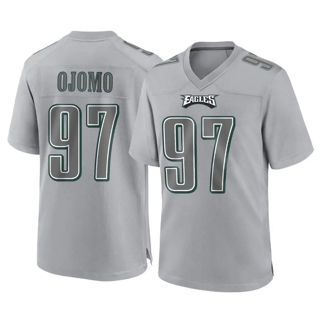 Tuec P.Eagles #97 Moro Ojomo Player Gray Atmosphere Fashion Home Game Stitched Jerseys