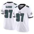 Tuec P.Eagles #97 Moro Ojomo Player White Limited Vapor F.U.S.E. Home Game Stitched Jerseys