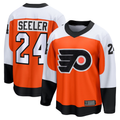 Tuec P.Flyers #24 Nick Seeler Orange Home Practice Jerseys