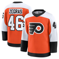 Tuec P.Flyers #46 Trevor Zegras Orange Home Breakaway Jerseys