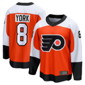 Tuec P.Flyers #8 Cam York Orange Home Breakaway Jerseys
