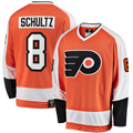 Tuec P.Flyers #8 Dave Schultz Orange Premier Breakaway Retired Player Jerseys