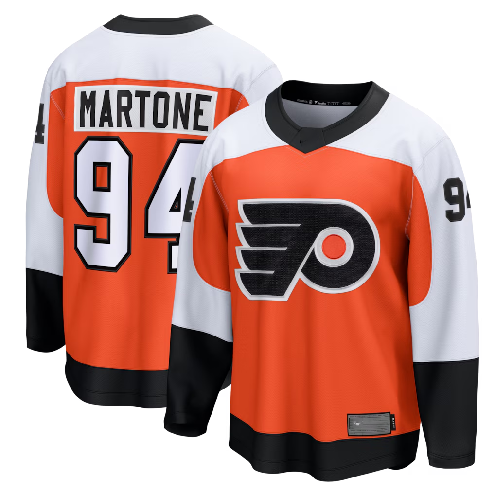 Tuec P.Flyers #94 Porter Martone Orange Breakaway Jerseys