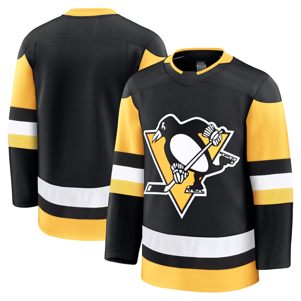 Tuec P.Penguins Black 2024 Military Appreciation Practice Jerseys
