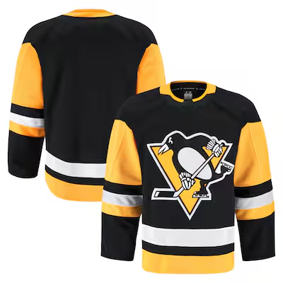 Tuec P.Penguins Black Home Authentic Pro Jerseys