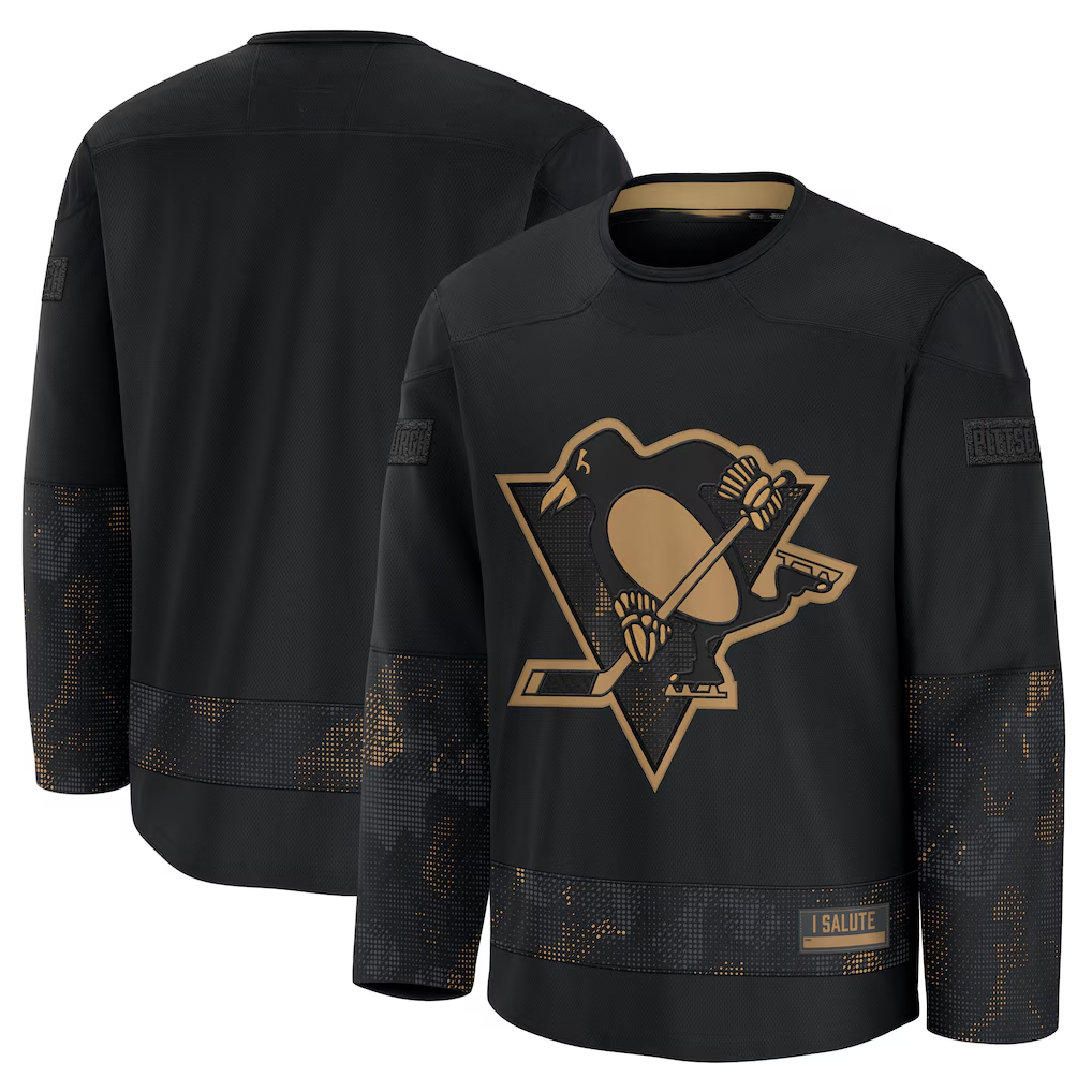 Tuec P.Penguins Black Home Premium Jerseys