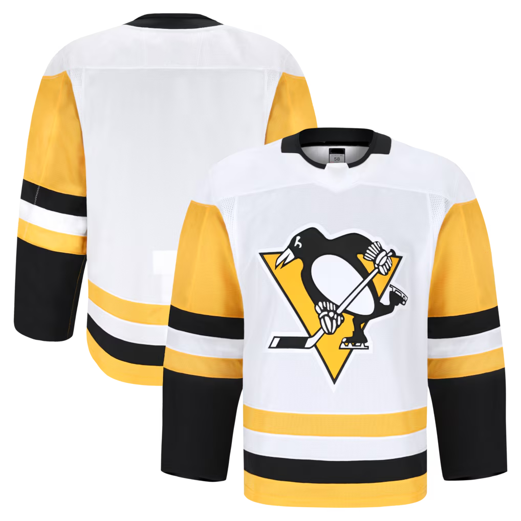 Tuec P.Penguins White Away Premium Jersey
