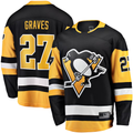 Tuec P.Penguins #27 Ryan Graves Black Home Breakaway Jerseys