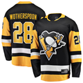 Tuec P.Penguins #28 Parker Wotherspoon Black Home Breakaway Jerseys