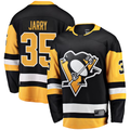 Tuec P.Penguins #35 Tristan Jarry Black Home Breakaway Player Jerseys