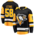 Tuec P.Penguins #58 Kris Letang Black Home Breakaway Jerseys