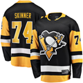 Tuec P.Penguins #74 Stuart Skinner Black Home Breakaway Jerseys
