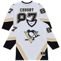 Tuec P.Penguins #87 Sidney Crosby Mitchell & Ness White 2005 Power Play Jerseys